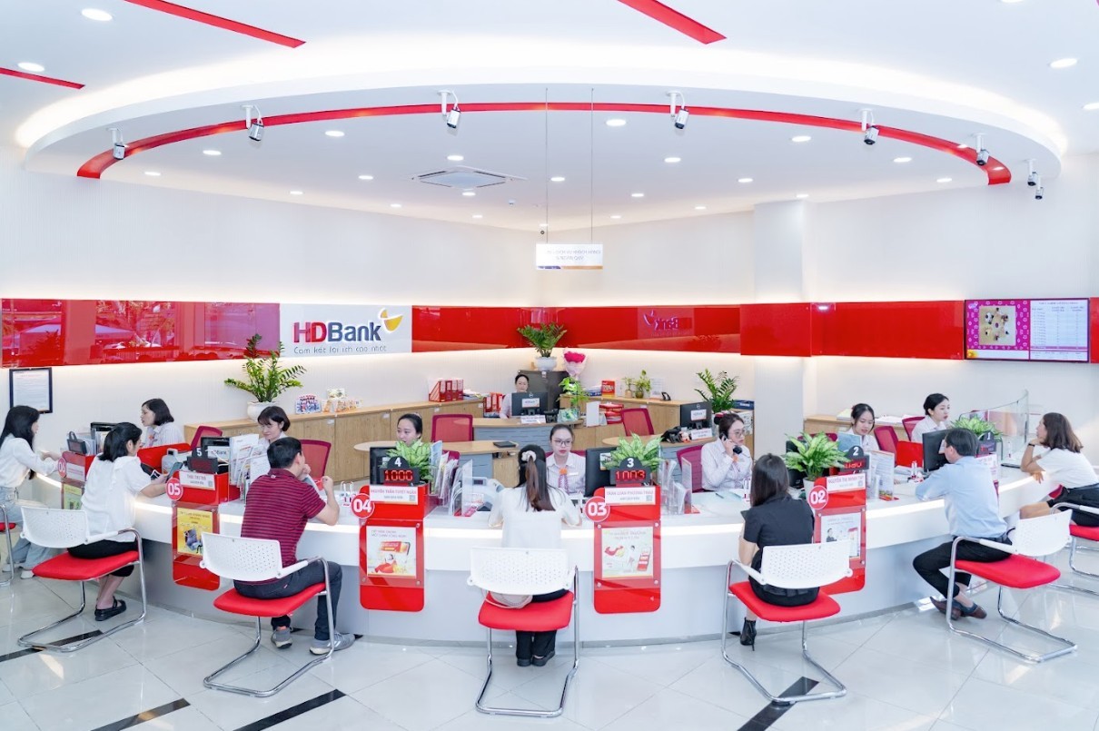 Đẩy mạnh kinh doanh số, HDBank báo lãi 6 tháng 10.068 tỷ đồng, ROE lên tới 26,5%