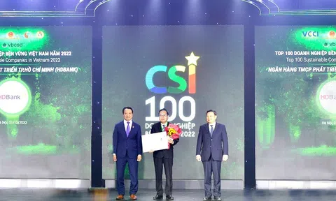 HDBank tiếp tục lọt vào Top ngân hàng bền vững 2022