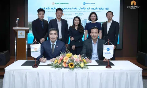 Ký kết hợp tác giữa Hưng Thịnh Land và thương hiệu quốc tế Best Western khẳng định vị thế quận du thuyền Marina District thuộc MerryLand Quy Nhơn