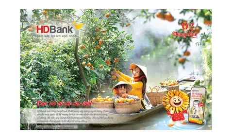 Mong ước tương lai tốt đẹp, vững bền qua bộ lịch HDBank 2024