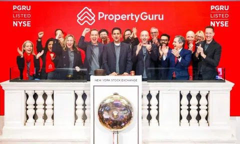 Tập đoàn mẹ Batdongsan.com.vn chính thức niêm yết trên sàn chứng khoán New York, giá mở cửa 8,61 USD/cổ phiếu