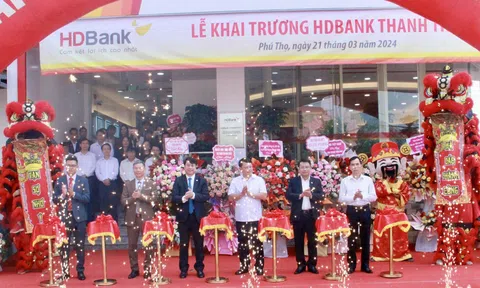 HDBank mở thêm điểm giao dịch tại vùng đất tổ Hùng Vương