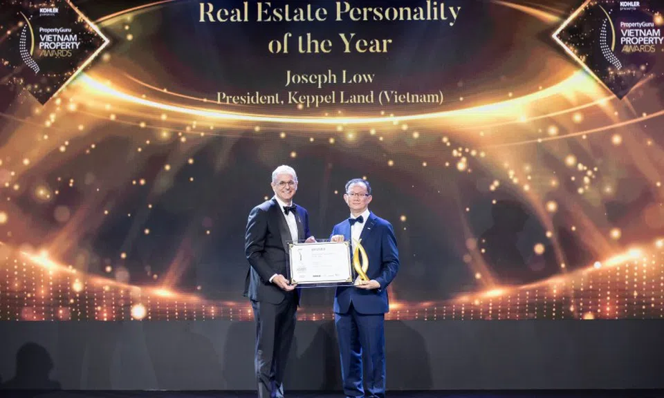 Chủ tịch Keppel Land Việt Nam nhận giải Nhân vật bất động sản của năm